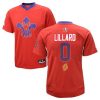 western 0 damian lillard jersey